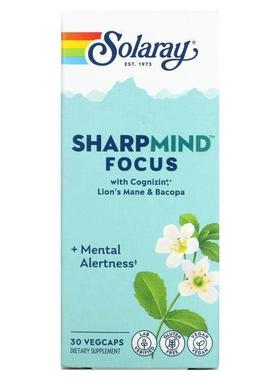 Solaray SharpMind Focus