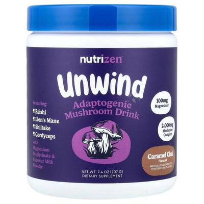 Nutricost,Nutrizen™, Unwind, Adaptogenic Mushroom Drink, Car