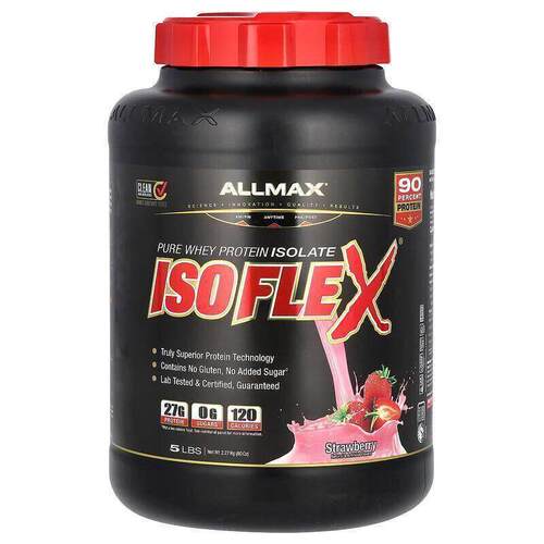 ALLMAX天然分离乳清蛋白粉纯乳清蛋白质粉增肌粉瘦人运动