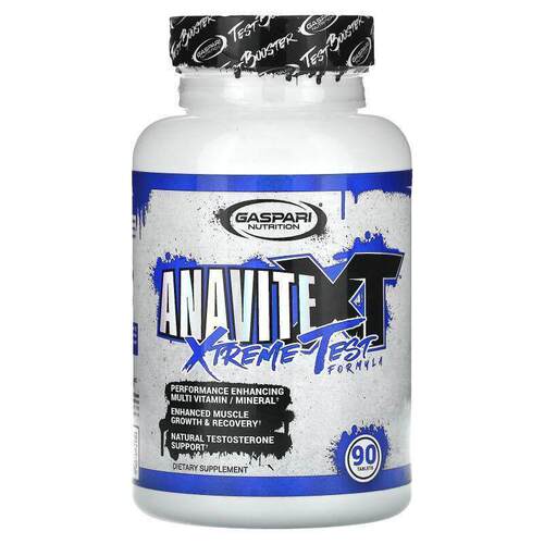Gaspari Nutrition，Anavite Xtreme测试配方，90片