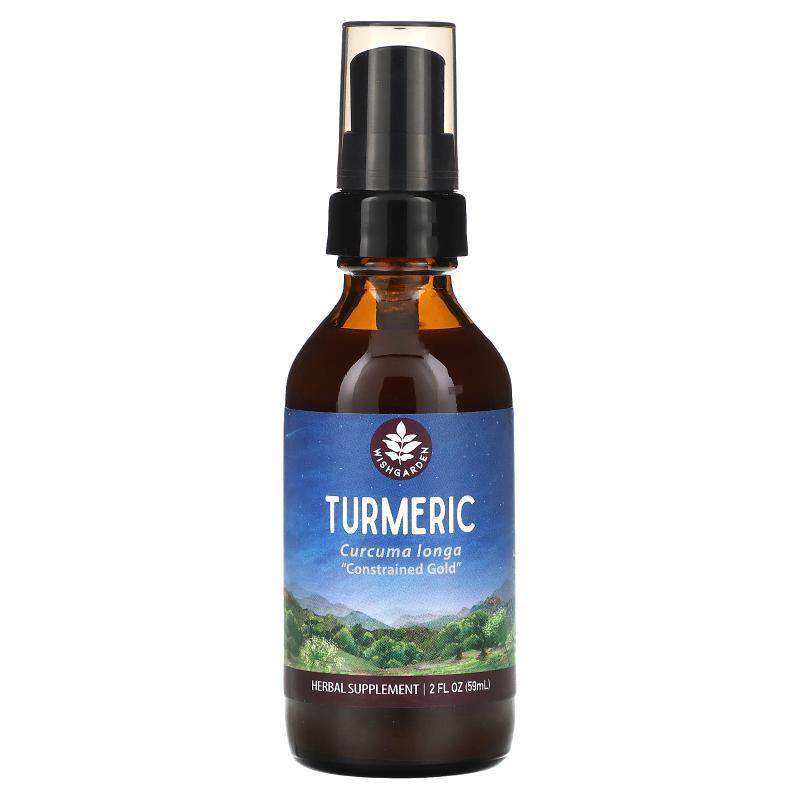 WishGarden Herbs,Turmeric, 2 fl oz (59 ml)