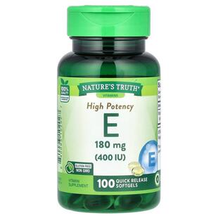 400 100 Vitamin Potency 180 High Truth Nature