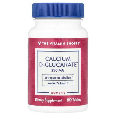 The Vitamin Shoppe,D-葡萄糖酸钙™，女性，250 毫克，60 片