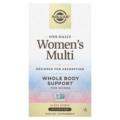 索尔加,One Daily Women's Multi, 60 Capsules