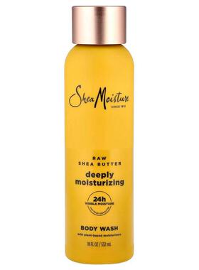 SheaMoisture,Deeply Moisturizing Body Wash, Raw Shea Butter,