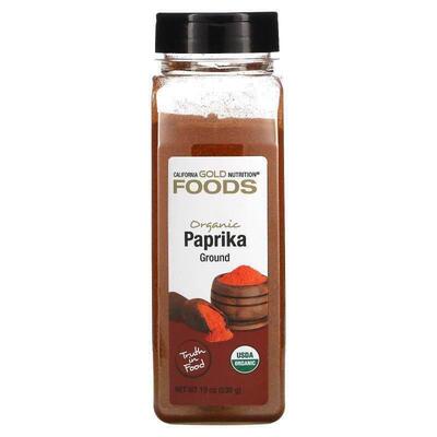 California Gold Nutrition,FOODS - 有机红辣椒粉，19 盎司（538
