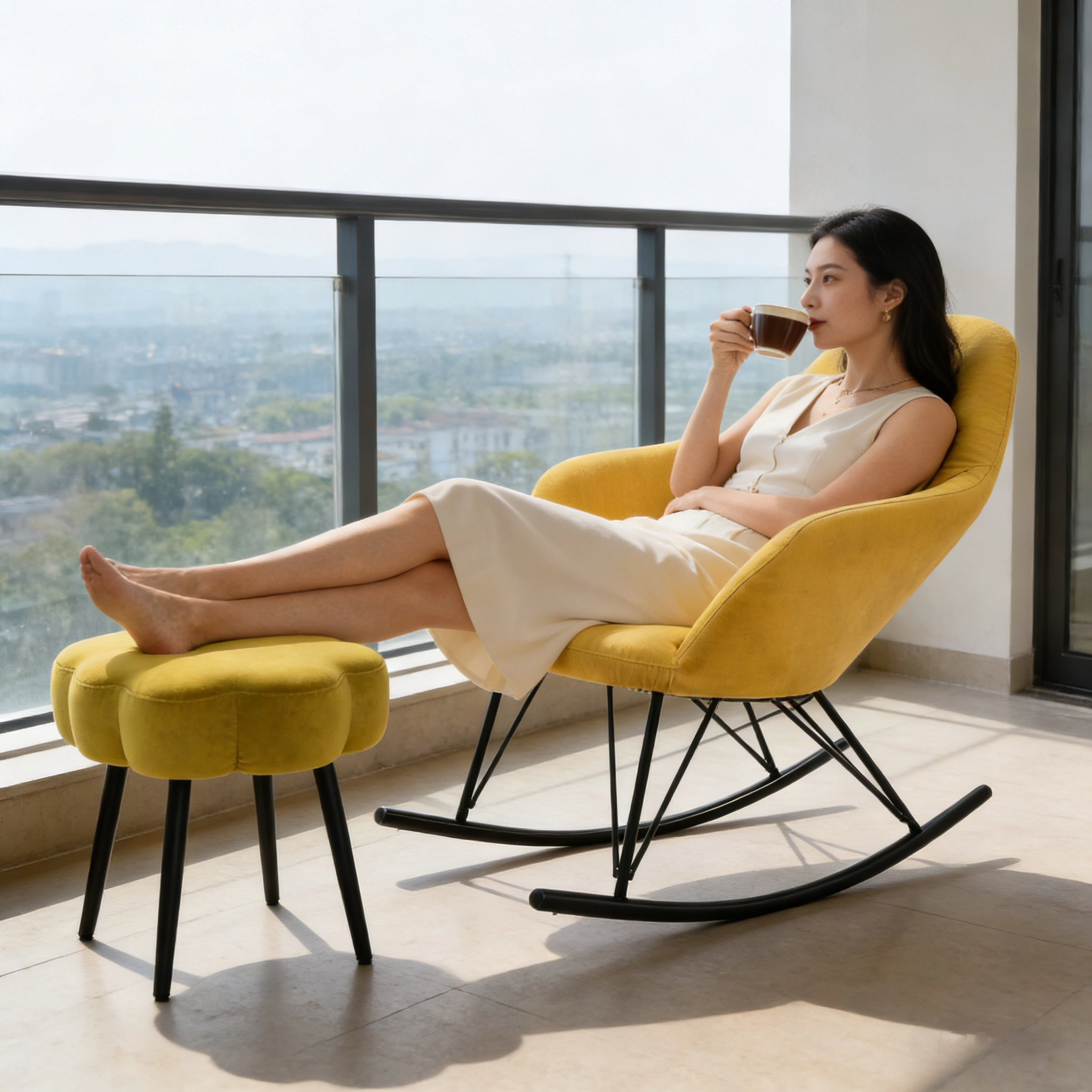 源头工厂直供懒人摇摇椅，实木框架可摇可躺防滑底座，高货速发！,住宅家具,其它椅子,淘宝优惠券,粉丝福利购,淘宝优惠卷