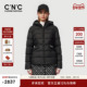 官网 收腰羽绒服女2025新款 冬季 CNC女装 短款 黑色百搭90鸭绒外套