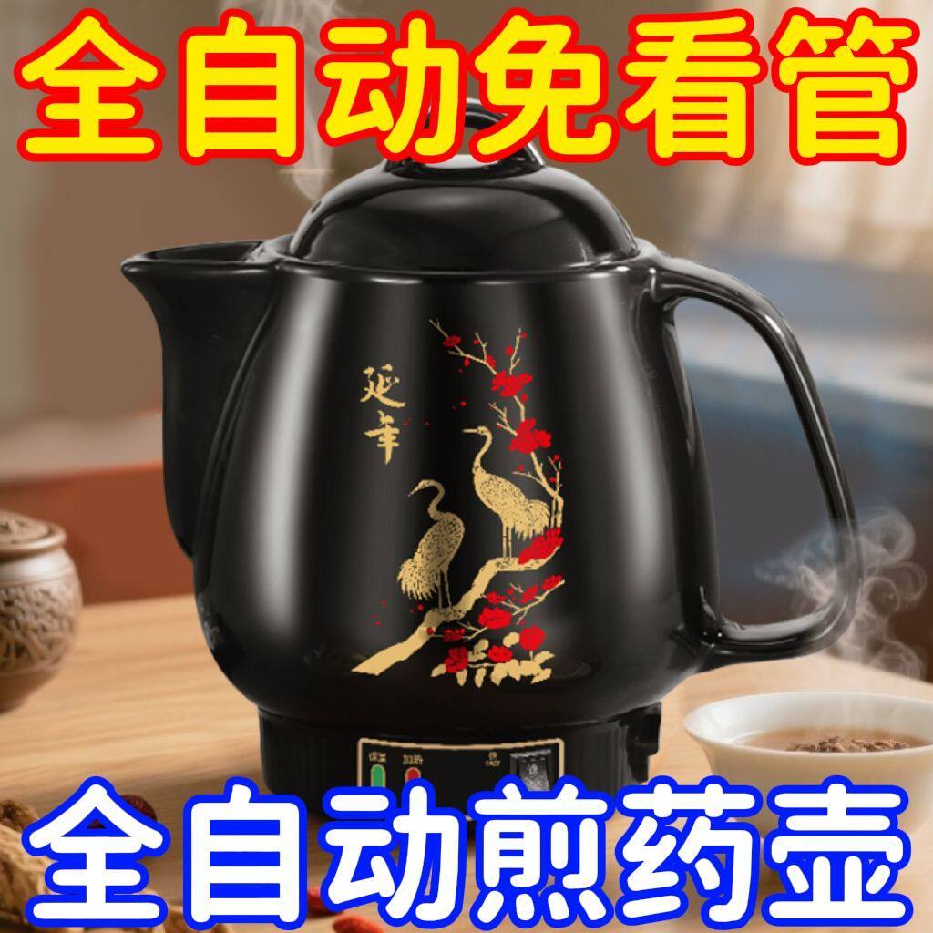 全自动家用中药电煎壶煎药壶熬中药智能砂锅中医煮药罐熬药小电锅