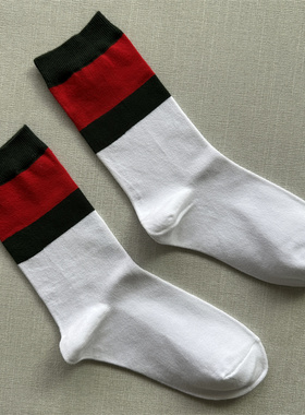 引流款，外贸袜子女小众轻奢中筒袜女 春秋夏时尚百搭纯棉女袜ins