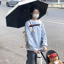 宝妈出门解放双手雨伞支架折叠衣架便携旅游晾衣架 短期旅行神器