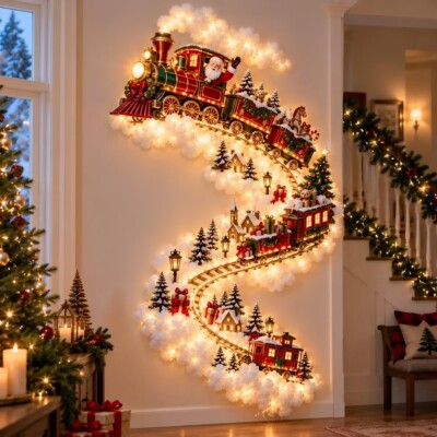 圣诞魔法小径壁灯圣诞节装饰灯Christmas Magic Path Wall Light