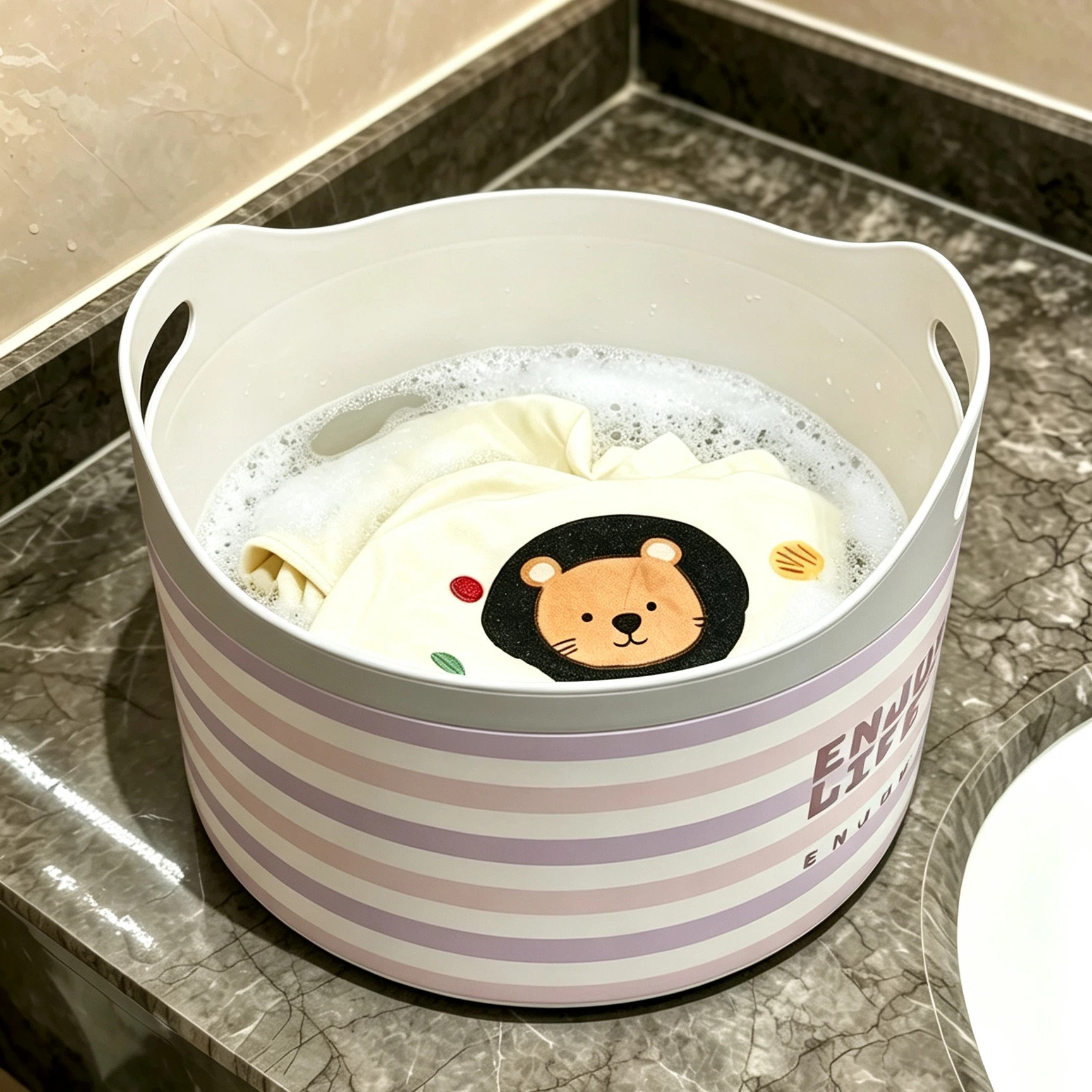 旅行折叠水盆洗衣神器可携式酒店洗衣袋洗脸盆洗漱盆旅游出行好物