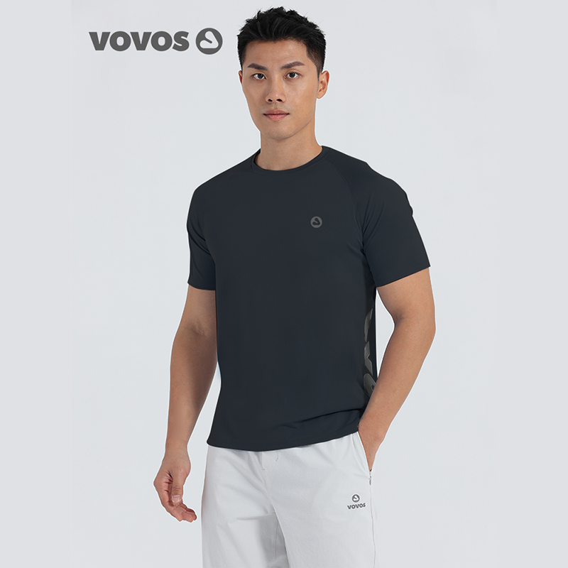 VOVOS男款运动遇见健身衣短袖T恤基础速干运动衣夏季VDX9008