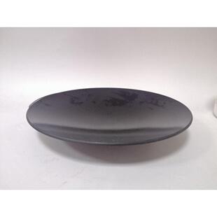 电陶炉凹面微晶玻璃面板277 300MM电磁炉凹形玻璃切割丝印定制