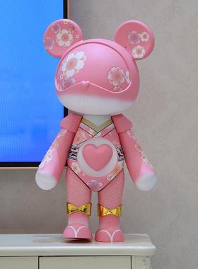 星际熊大摆件潮玩公仔暴力熊客厅轻奢玄关装饰品乔迁新居搬家礼物