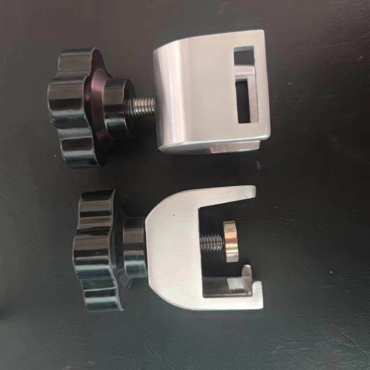 手术床配件导轨不锈钢滑块固定器手术台卡扣腰卡肩卡锁紧承合器