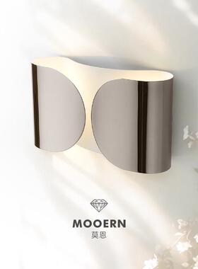 意大利foglio设计师壁灯极简高级法式客厅走廊过道楼梯卧室床头