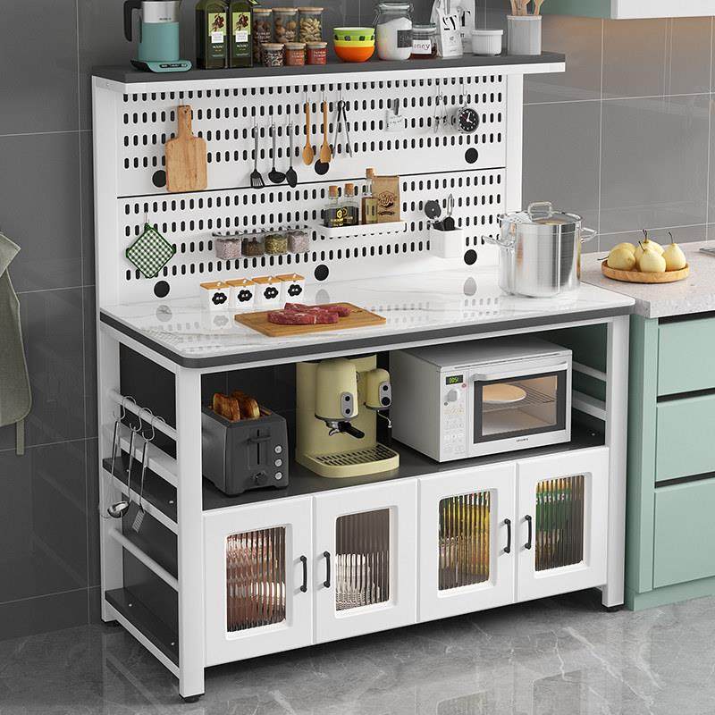 岩板厨房置物架洞洞板置物餐柜切菜桌收纳柜操作台多功能菜桌子,厨房/烹饪用具,厨房置物架/置物柜/角架,淘宝优惠券,粉丝福利购,淘宝优惠卷