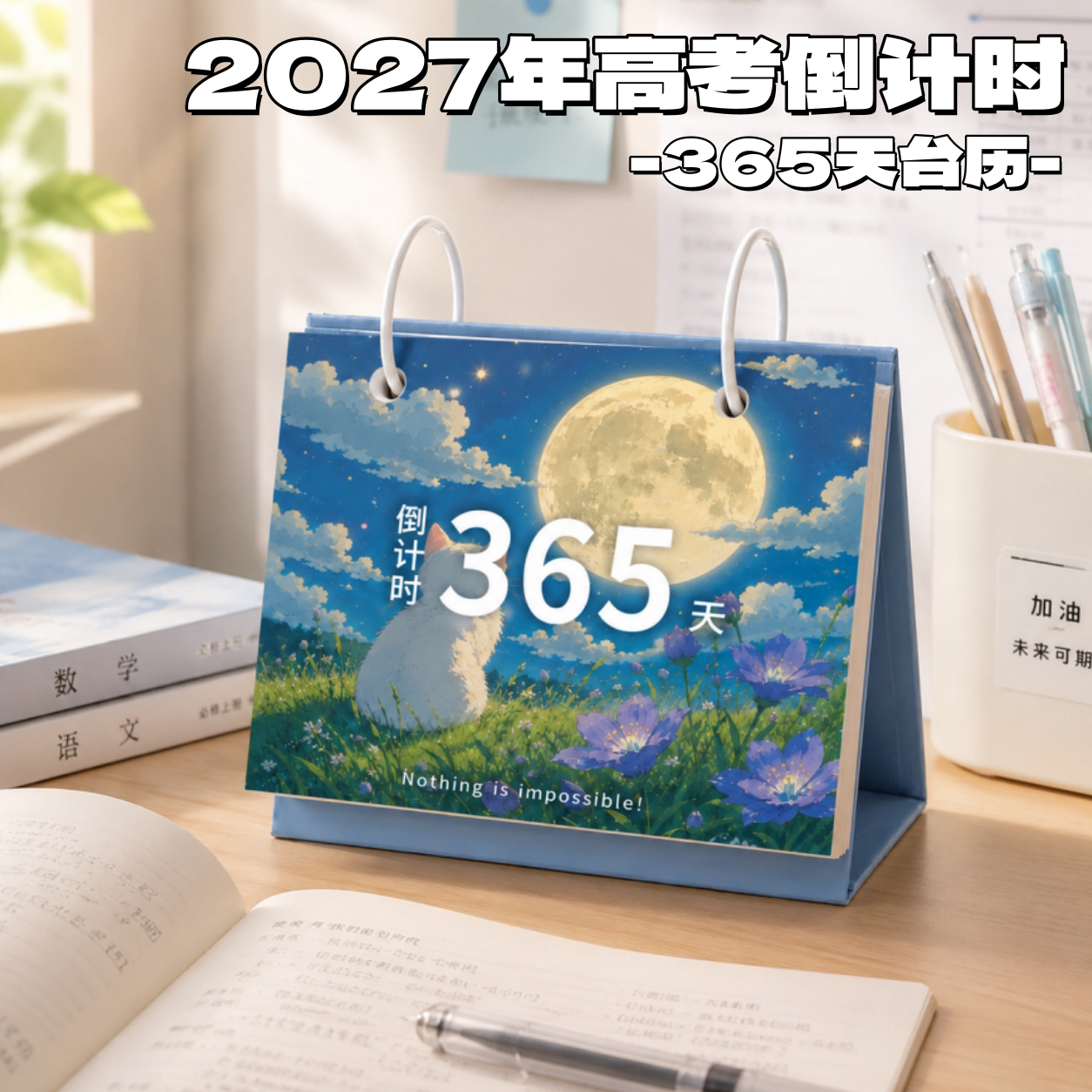 披星戴月2026/27高考倒计时台历