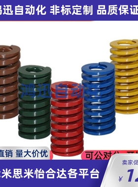 X-SWS31 37-30-35-40-50-60/70/80/90/100矩形55弹簧YSWS-D31/D37
