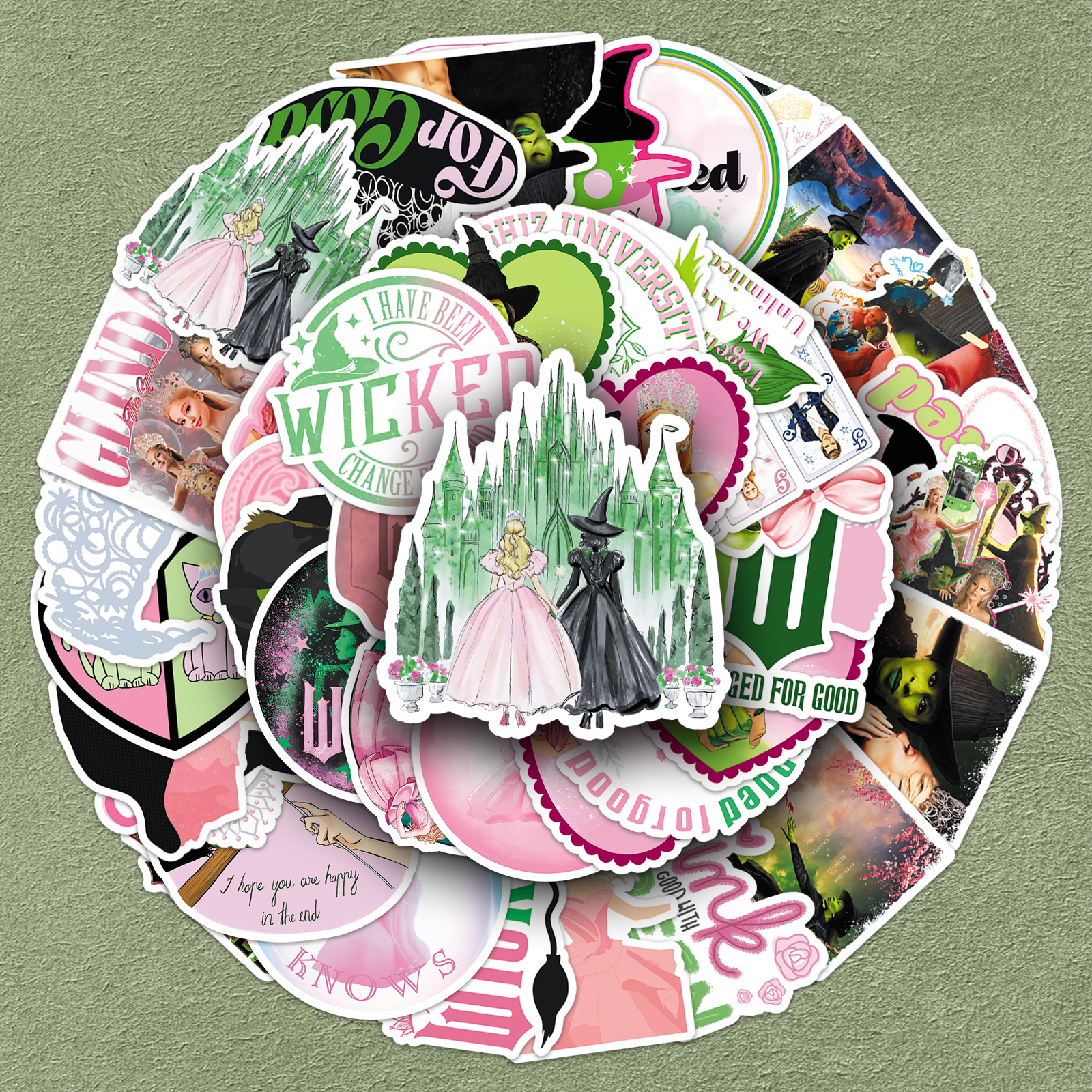魔法坏女巫贴纸Wicked高清周边