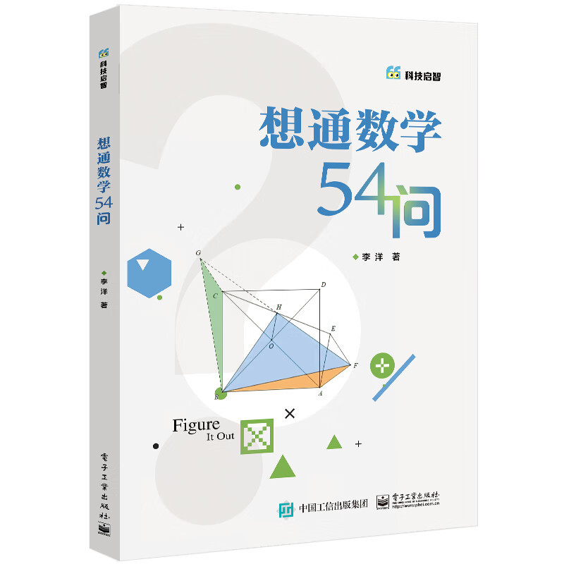 想通数学54问 初中通用二进制数怎么转换方程函数图形教程书籍 青少年数学思维训练 数学计算技巧 解题方法与技巧