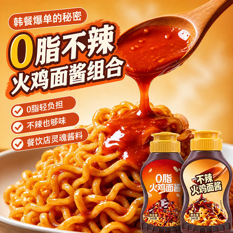 火鸡面酱商用正宗拌面调料