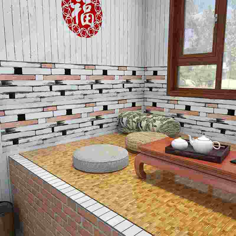 炕围子墙自粘榻榻米硬包护墙纸农村大炕墙围贴纸床围壁纸室内墙裙