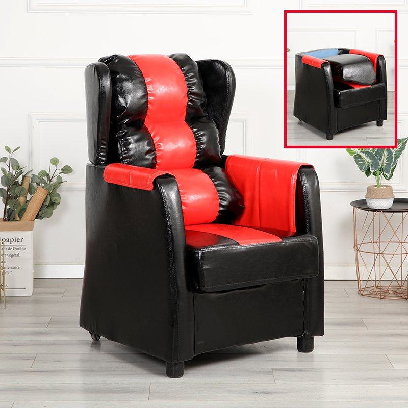 新款网吧沙发电竞游戏厅桌椅子单人一体式可躺座舱懒家用网咖电脑,住宅家具,功能沙发,淘宝优惠券,粉丝福利购,淘宝优惠卷