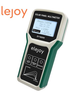elejoy光伏板万用表EY1800W太阳能板MPPT光伏组件 功率测试仪120V