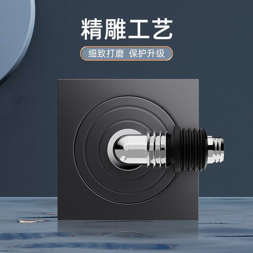 洗衣机专用地漏全密封防臭防溢水大排量芯排水管下水管道三通接头