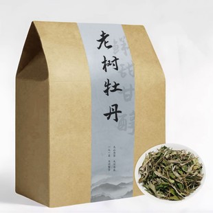 500g白牡丹白茶福鼎白茶茶叶老白茶2023年古树白牡丹礼盒装批发