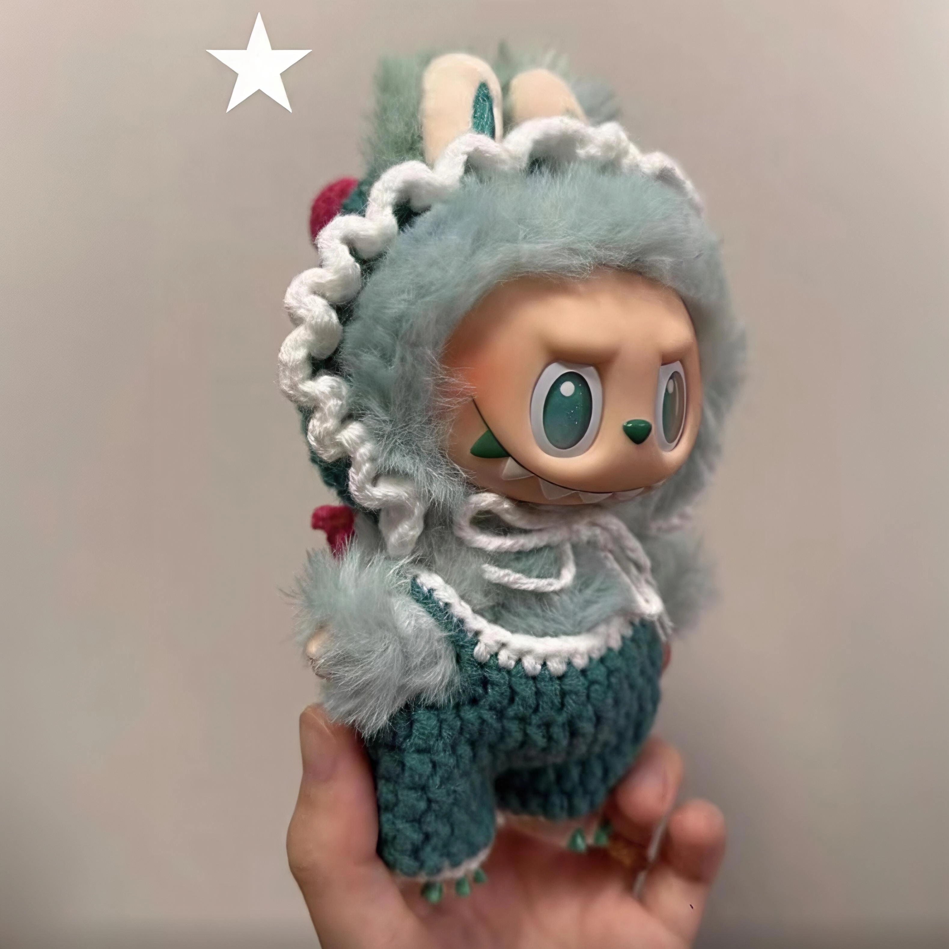 拉布布一三代娃衣labubu前方高能