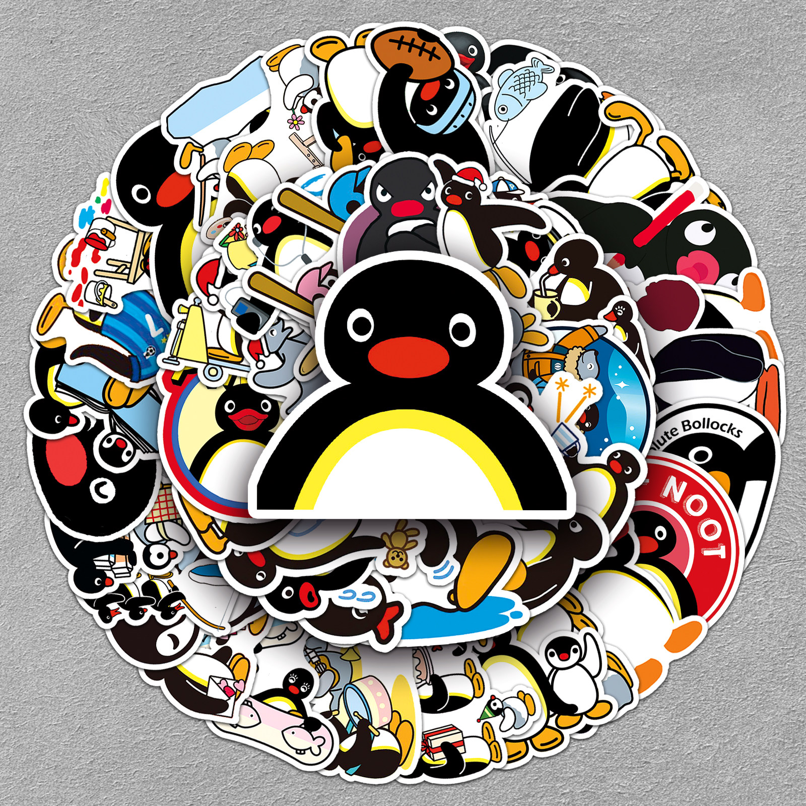 100张pingu小企鹅贴纸可爱表情包图片