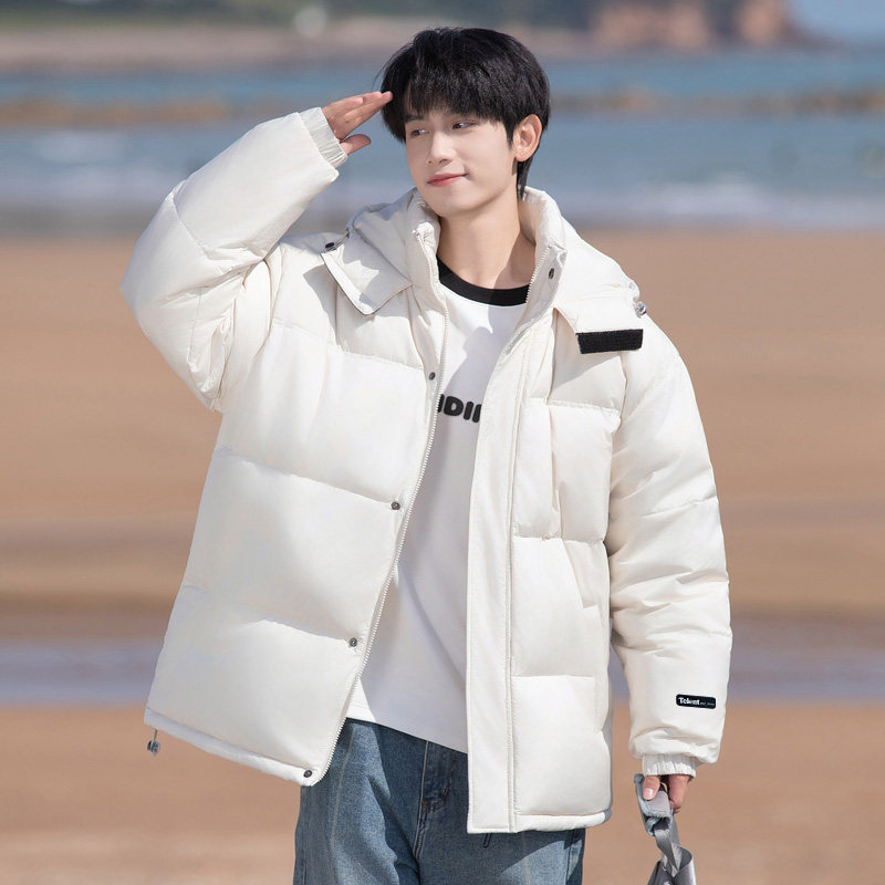 telent天伦天高端90白鸭绒羽绒服男港风加厚防风防水面料冬季外套