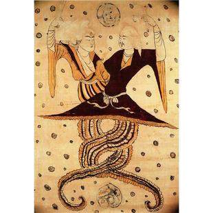 女娲伏羲合体图