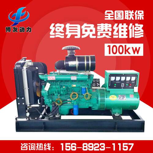 潍坊系列柴油发电机100 200 300KW 养殖场100千瓦柴油发电机组