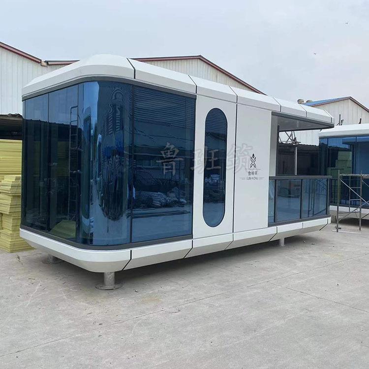 山东太空舱生产基地智能方舱景区度假村民宿小屋户外移动观景房屋