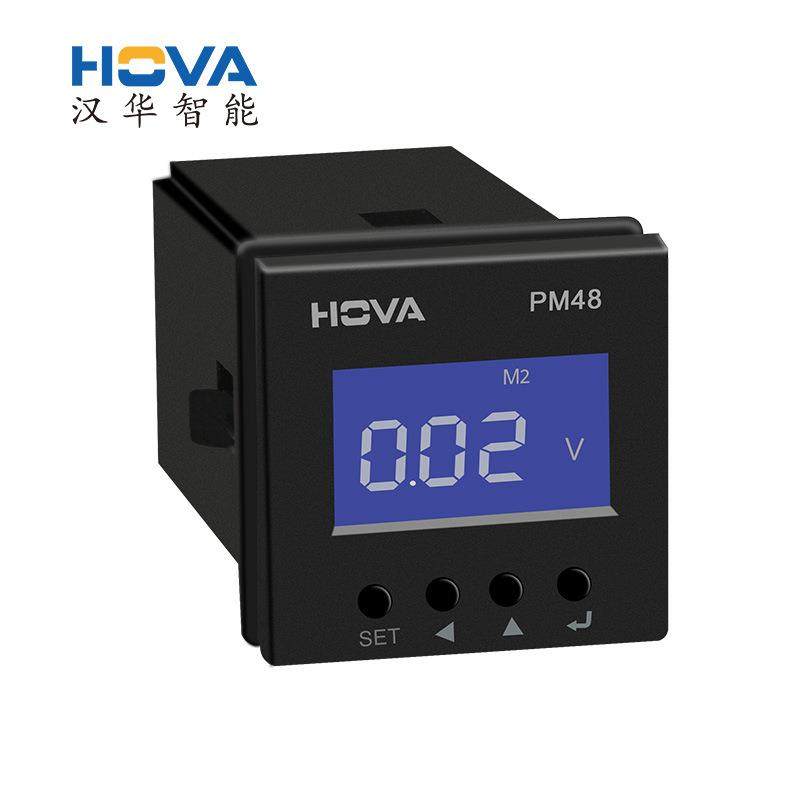 汉华智能PM48D三相多功能液晶电流表电压表数显表