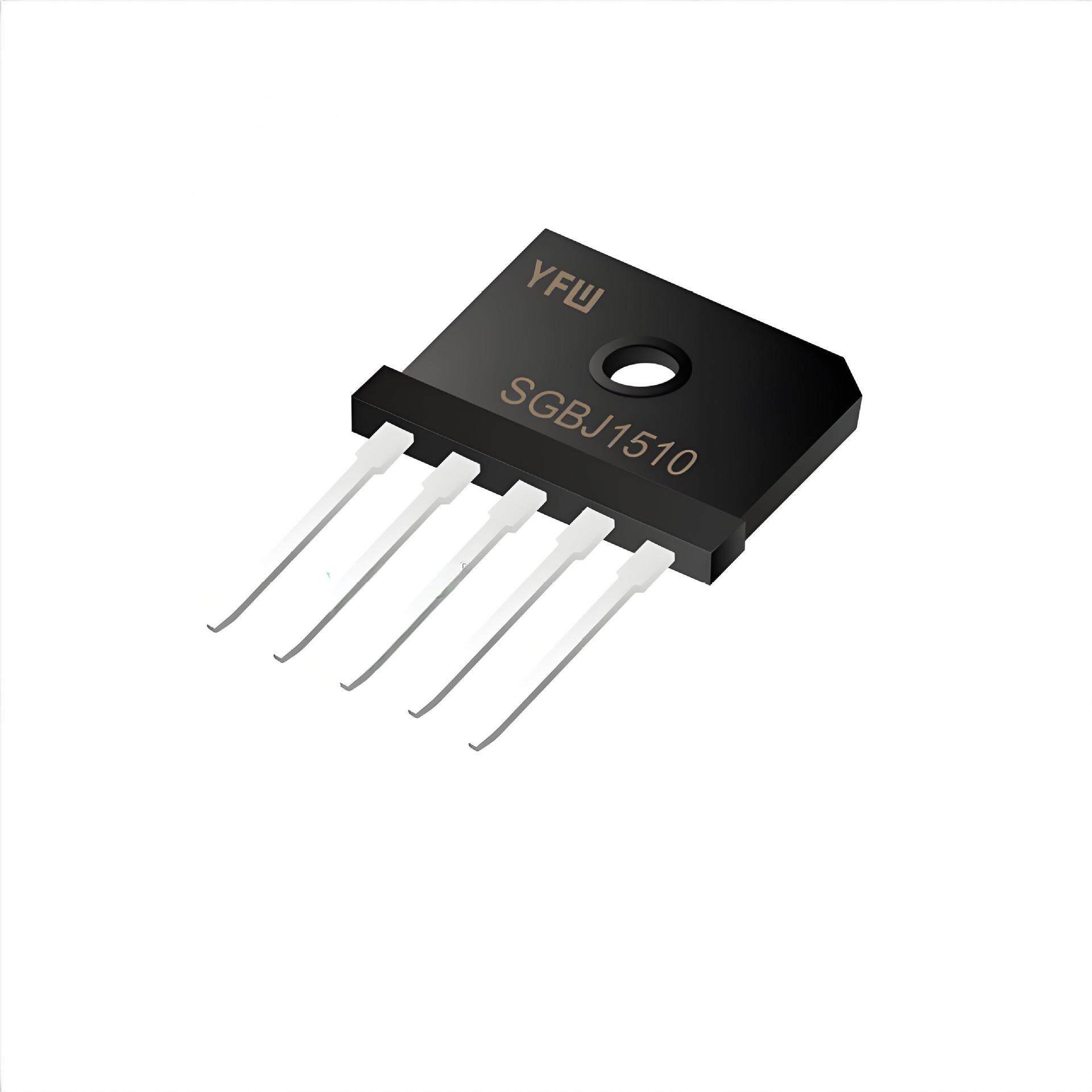 三相整流桥堆 SGBJ3510 SGBJ 封装印字 YFW SGBJ3510t 佑芯微