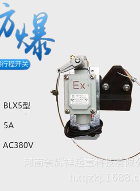 厂家起重机BLX501/5A/380V天车防爆型行程开关限位重锤限位器