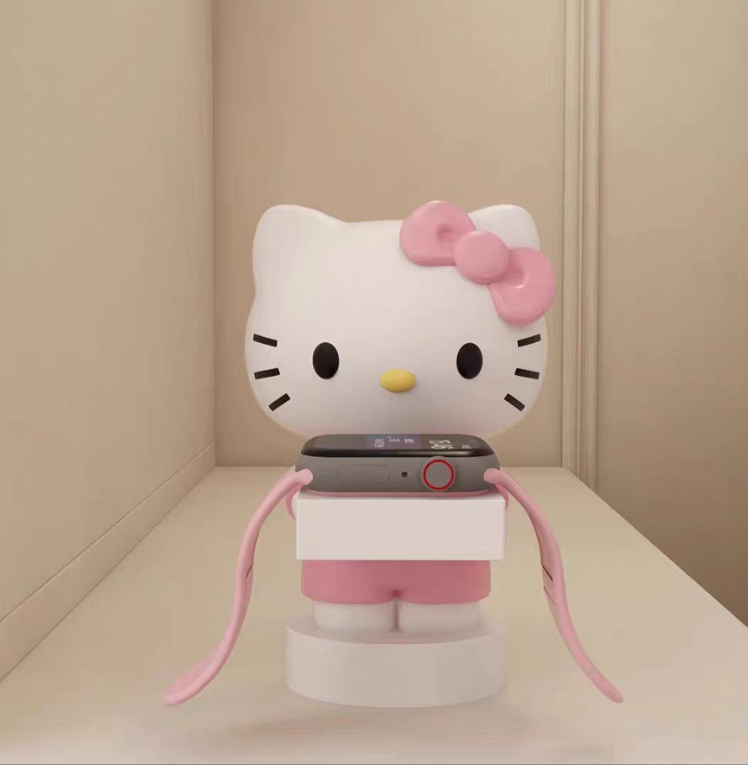 Hello Kitty猫咪iwatchS9充电支架applewatch摆件