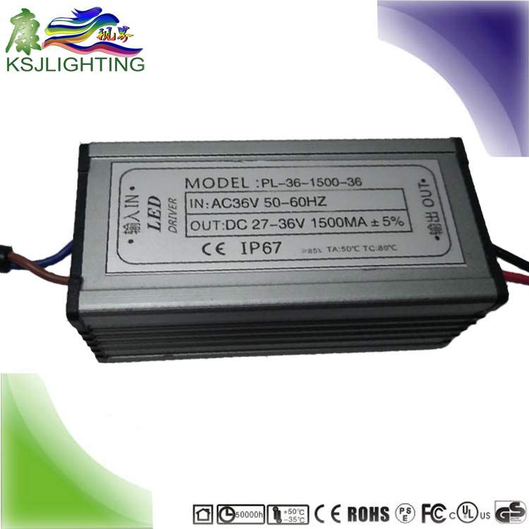 保3年 终身维护 50W 10串5并 AC36V驱动 工矿灯 PWM 低压调光电源