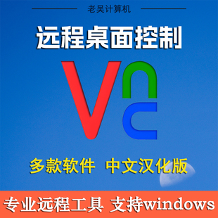 Radmin局域网远程软件RDP远程桌面VNC7.15远程控制跨网段管理工具