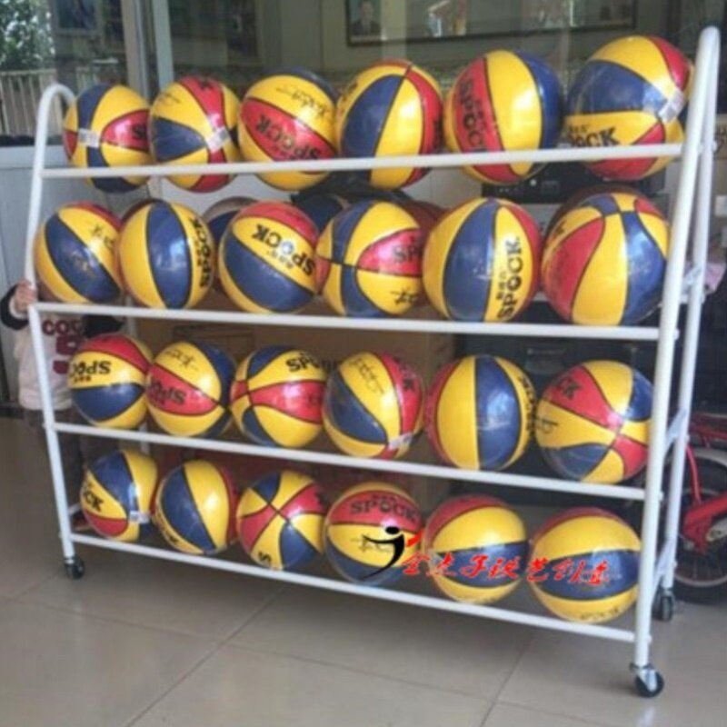 篮球收纳架 幼儿园球类架子儿童足球架装篮球框置球架放球的架子