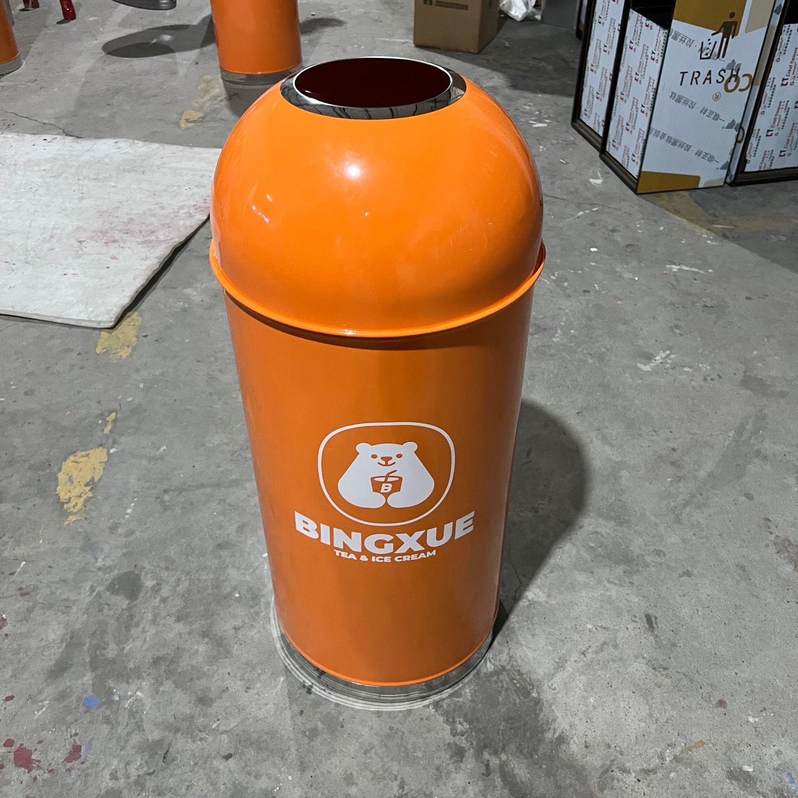 子弹头垃圾桶商用大容量