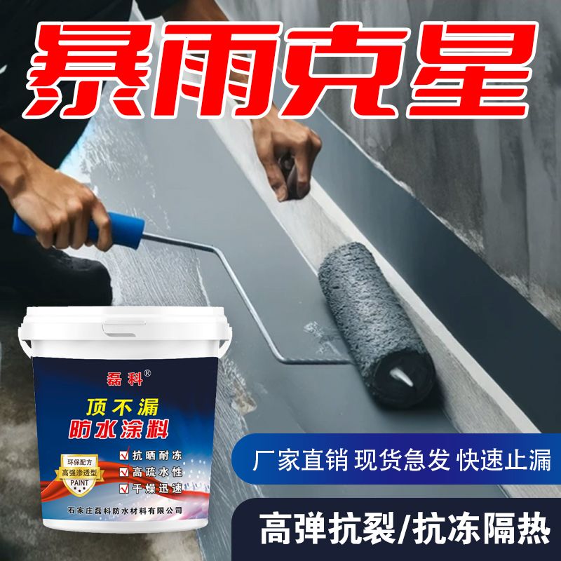 屋顶永久性补漏王裂缝渗水楼房农村屋顶防水防漏水泥外墙耐高温