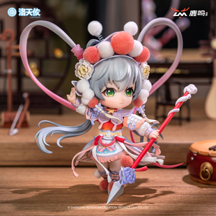 正版授权鹿鸣世界 洛天依「戏游九州」歌行戏曲季Q版手办现货