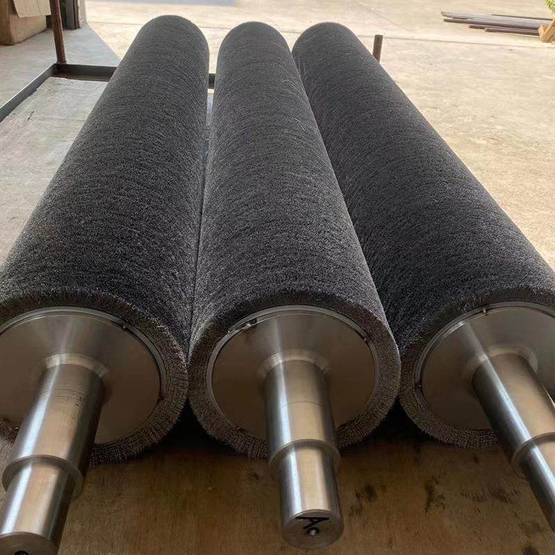 钢板除锈去毛刺钢丝刷辊金属抛光拉丝打磨磨料丝缠绕毛刷辊钢丝轮,五金/工具,油漆刷/滚筒,淘宝优惠券,粉丝福利购,淘宝优惠卷